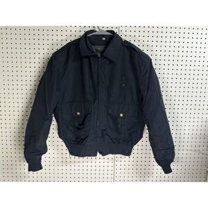 VTG 90s Blauer Bomber Jacket Adult Large 44-46 USA Made Quilt Lined 3 In 1 Coat